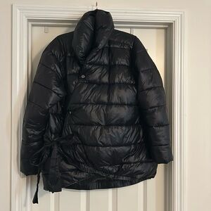 Universal standard Black “Kanda” puffer coat